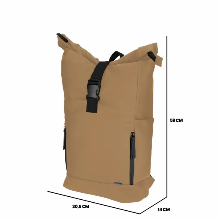 Dull PU Fiets Rugtas - 44 Liter