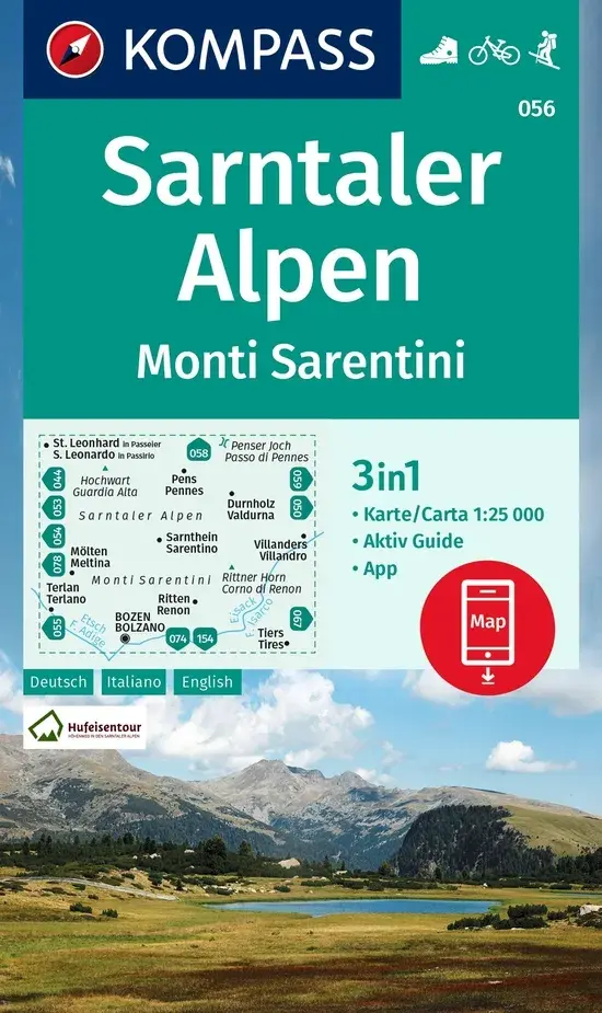 Wandelkaart WK056 Sarntaler Alpen