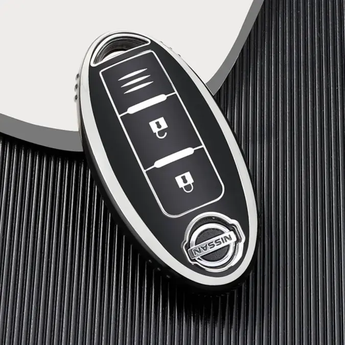 Dutch Shield Sleutelhoesje  Nissan zwart A3C