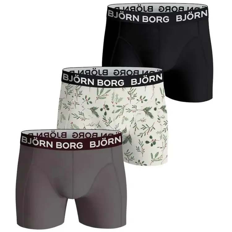 Heren 3-Pack Boxers Björn Borg