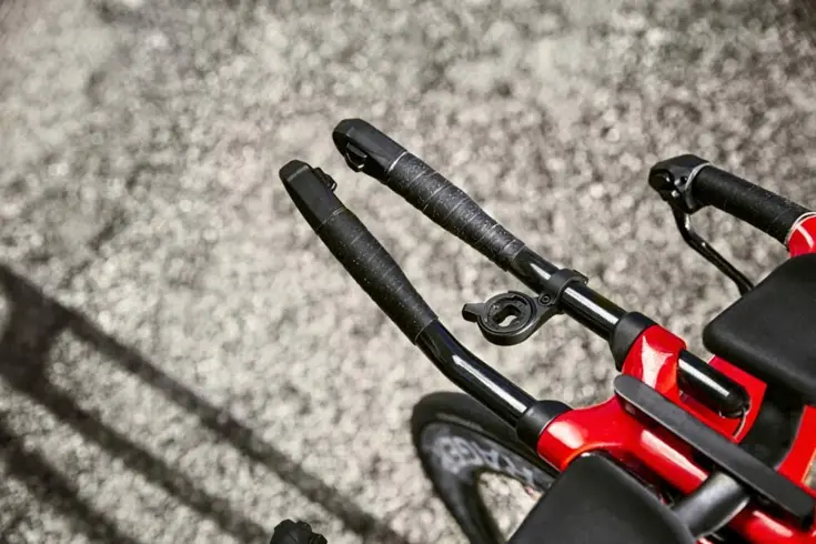 Tijdrit/Tri Bar Steun voor Garmin Fietscomputer