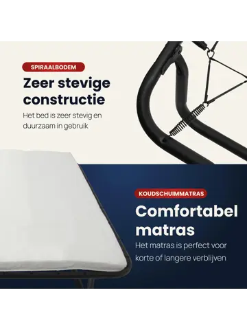 Troonz Campingbed Siena Deluxe - 80 x 190