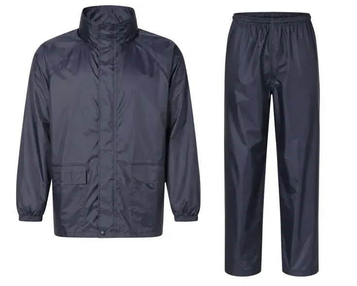 Basic Regenpak met Capuchon - Maat XL