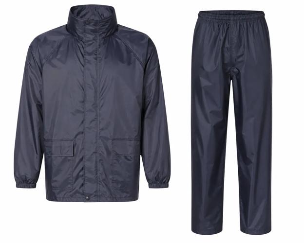 Basic Regenpak met Capuchon - Maat XL