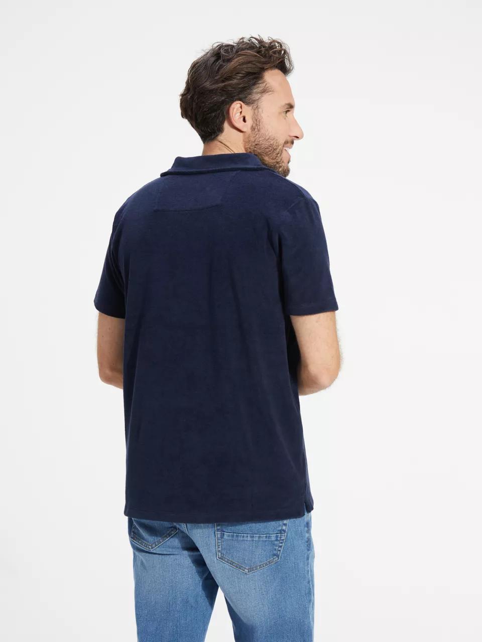ANWB  Tarp  Polo heren  Human Nature  Navy   XXXL