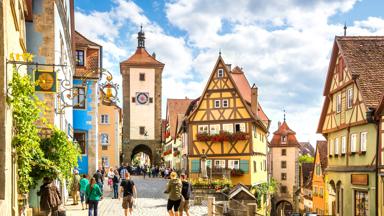 Photo Taken In Rothenburg Ob Der Tauber, Germany