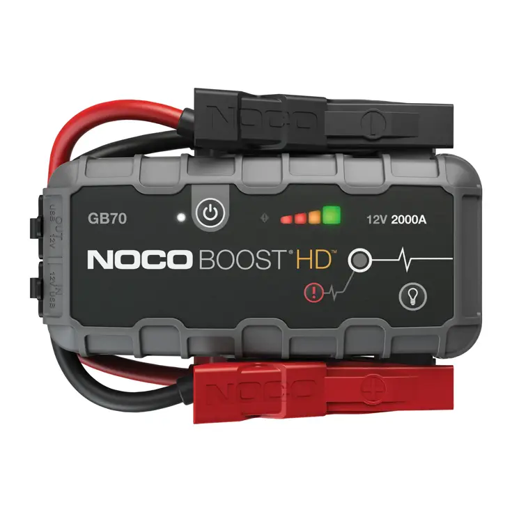 2000A Jumpstarter voor 12V accu's en USB opladen