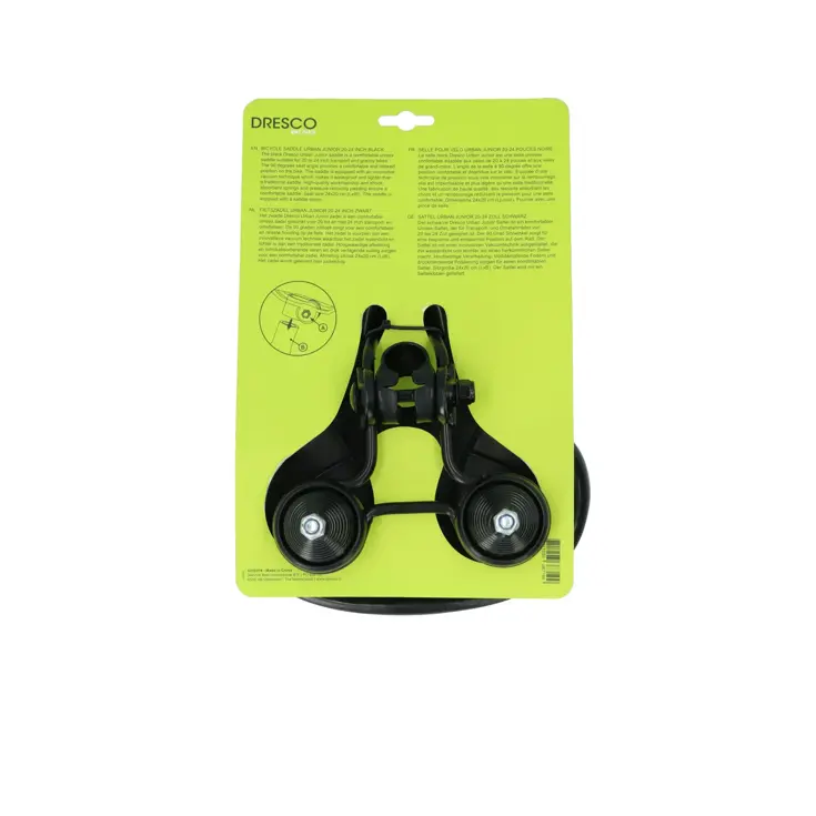 Fietszadel Urban Junior 20-24 inch Zwart