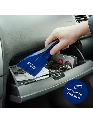 IJskrabber Auto met IJsbreker - Blauw