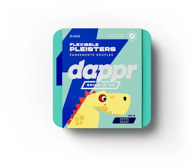 Dappr Sensitive Pleisters DINO 30ST