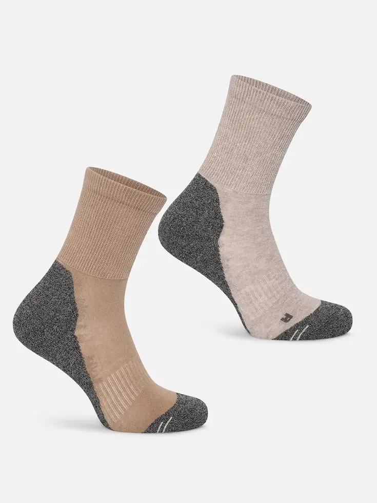 Comfort - Wandelsokken 2-pack - Human Nature