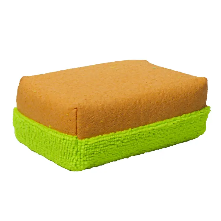 2-in-1 Scrubbing spons voor Auto-interieur