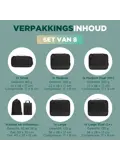 Remodius Packing Cubes Set 8-delig met Compressie