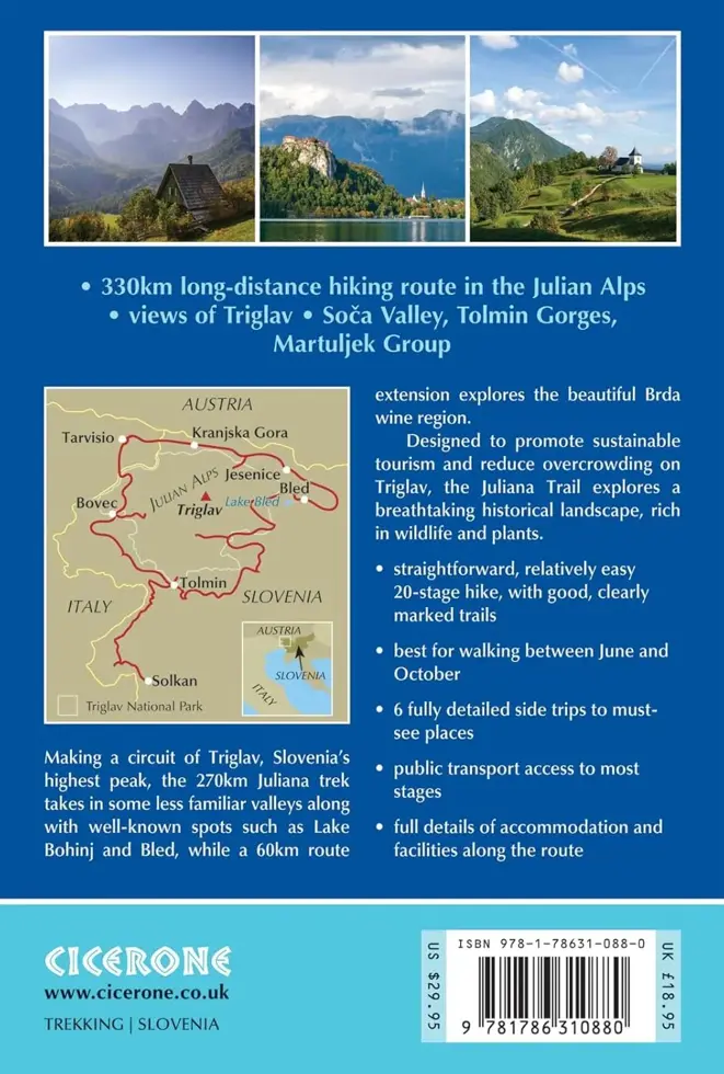 Gids Hiking Slovenia's Juliana Trail