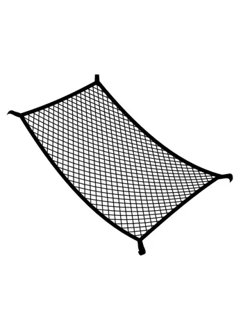 Elastisch bagagenet 80x60 cm