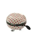 Basil Fietsbel Polkadot 80 Mm - Wit / Rood