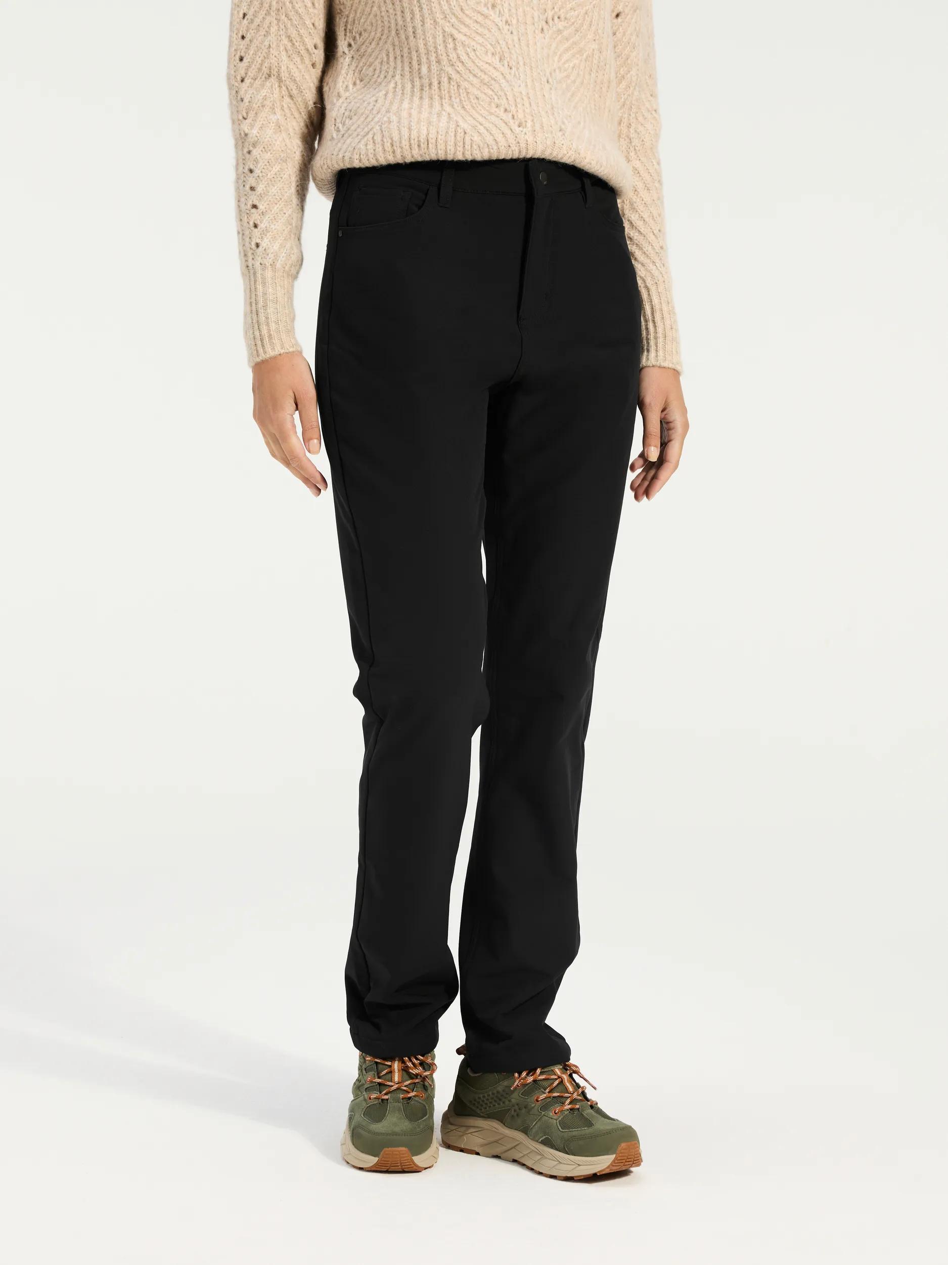ANWB  Mosso  Gevoerde broek dames  Human Nature  Zwart   XL