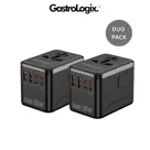 Wereldstekker Duo Pack Snellader 180 landen
