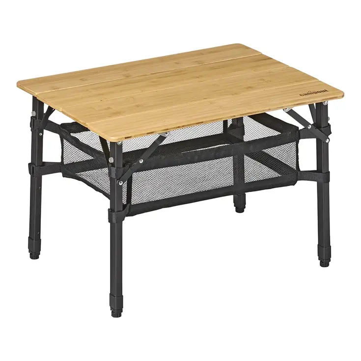 Inklapbare Tuintafel – 65x50 – Bamboe