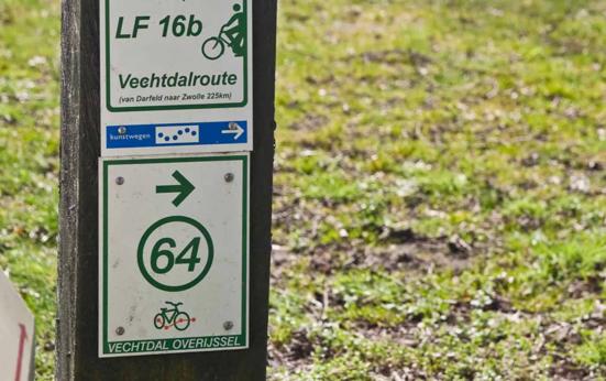 Fietsborden Overijssel moeten blijven
