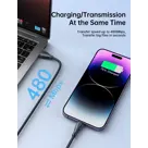 USB-C/Lightning Kabel - 3m - Joyroom
