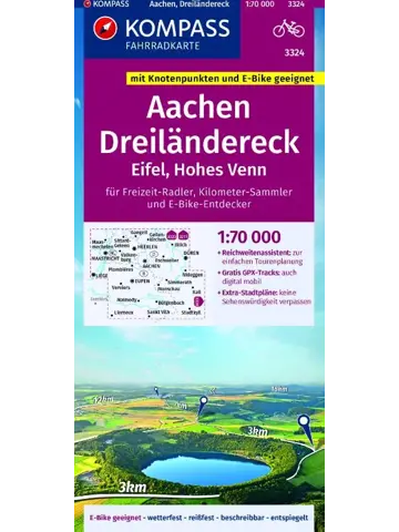Kompass FK3324 Aachen, Dreiländereck 