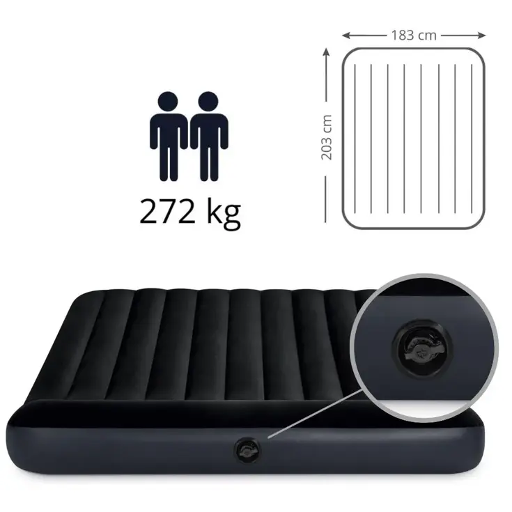 Luchtbed - Intex - 2P - 183x203 cm