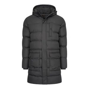 Heren Long Puffer Jacket Cappuccino Italia