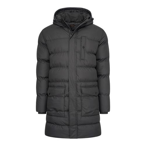 Heren Long Puffer Jacket Cappuccino Italia