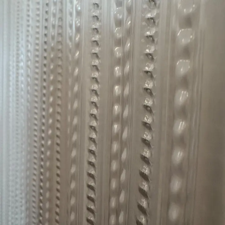 Deurgordijn - 90x220 cm Wit - Pvc -