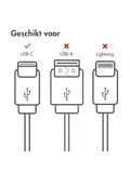 imoshion USB-C naar USB-C kabel - 3 meter