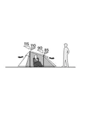 Reindal 3 Persoons Tunneltent