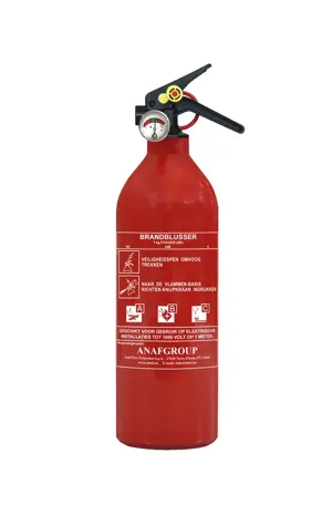 TCP brandblusser ABC 1 kg - met manometer