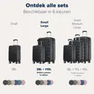 TRVLMORE Kofferset - 2 Delig - 38L