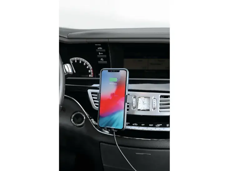 Telefoonhouder met draadloze oplader