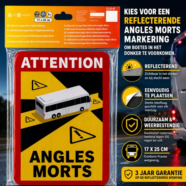 Angles Morts Camper - Sticker 3x