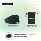 2BEHEALTHY 3D Slaapmasker vrouwen & mannen