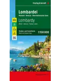 Wegenkaart Lombardije - Milaan