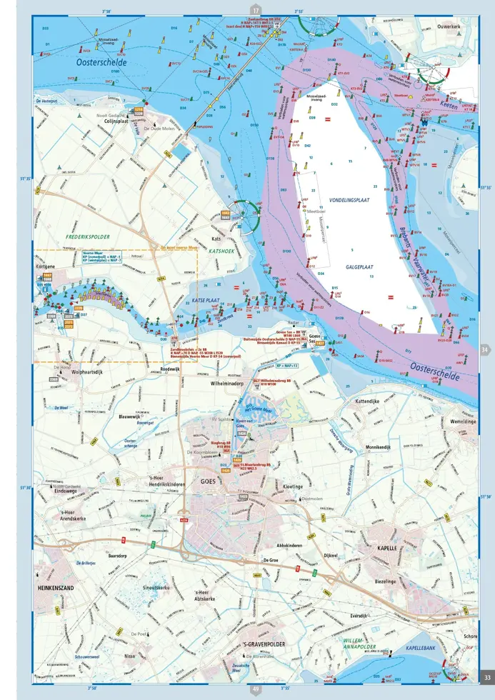 ANWB Wateratlas Nederland Zuid
