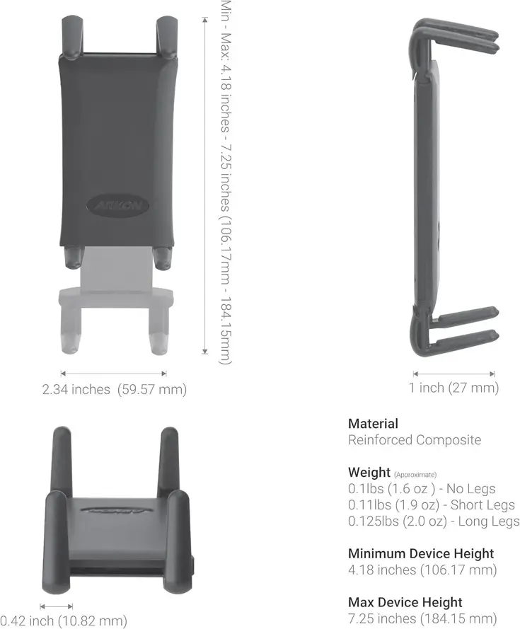 Tablethouderset auto klein