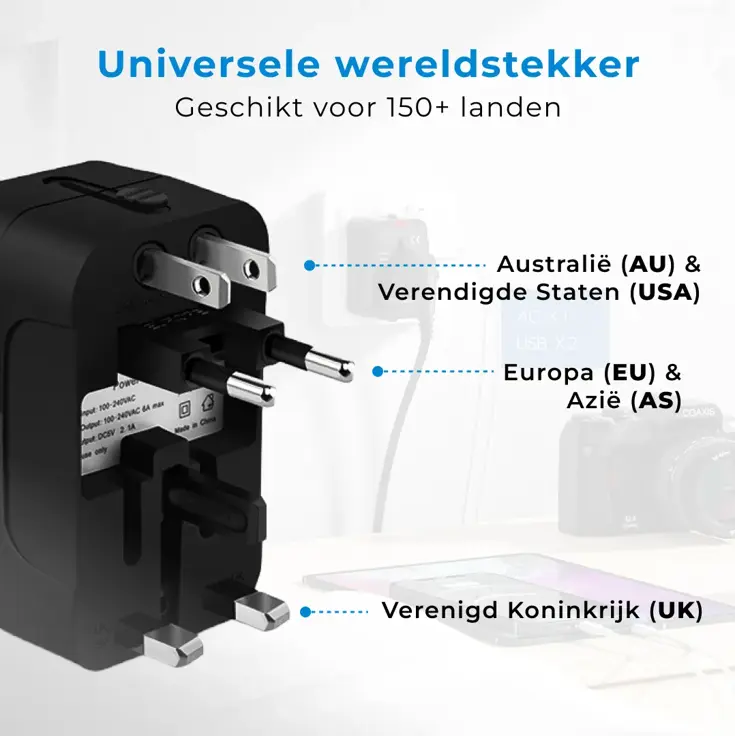 Travel Y10 - Wereldstekker - 150+ landen