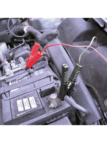 Automatische acculader 6/12V met 5 controlelampjes