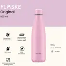 FLASKE 500 ml RVS Drinkfles