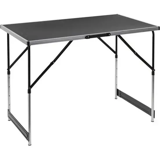 Inklapbare campingtafel verstelbaar