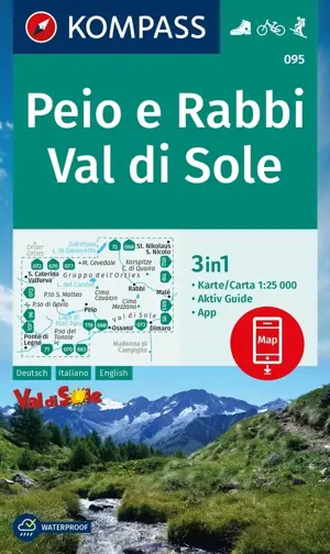 Wandelkaart WK095 Peio e Rabbi