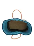 Bozaka- Rieten Mand - Strandtas - aansnoerkoord