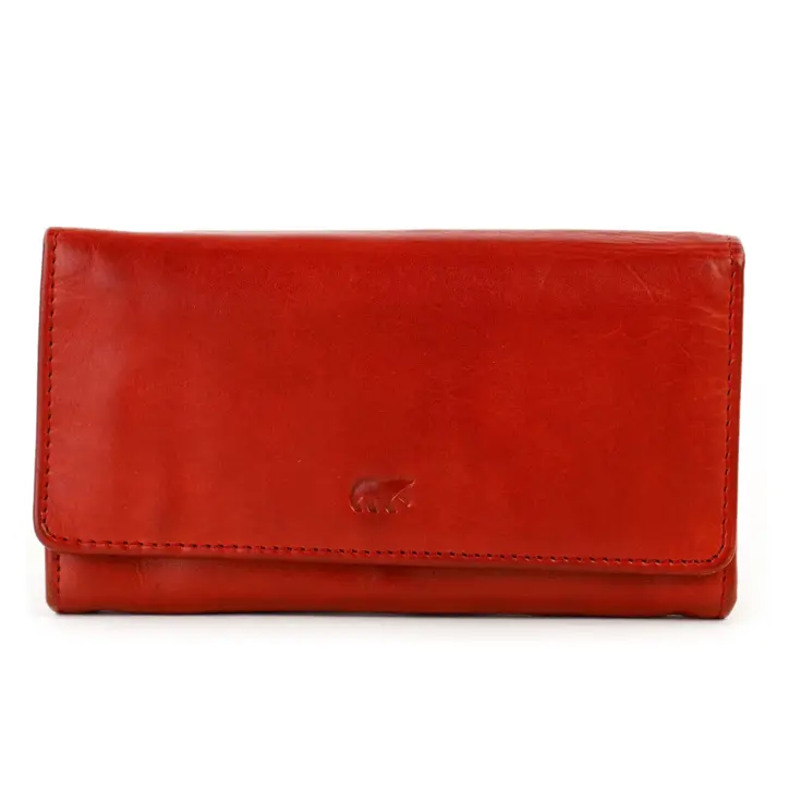 Noor - Leren portemonnee - Overslag - Dames