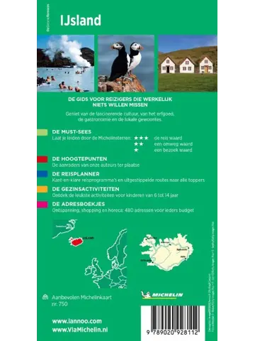 Michelin Reisgids IJsland