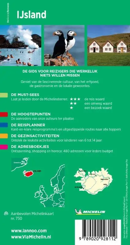 Michelin Reisgids IJsland