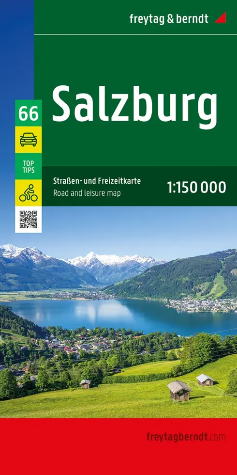 Wegenkaart Salzburg Regio